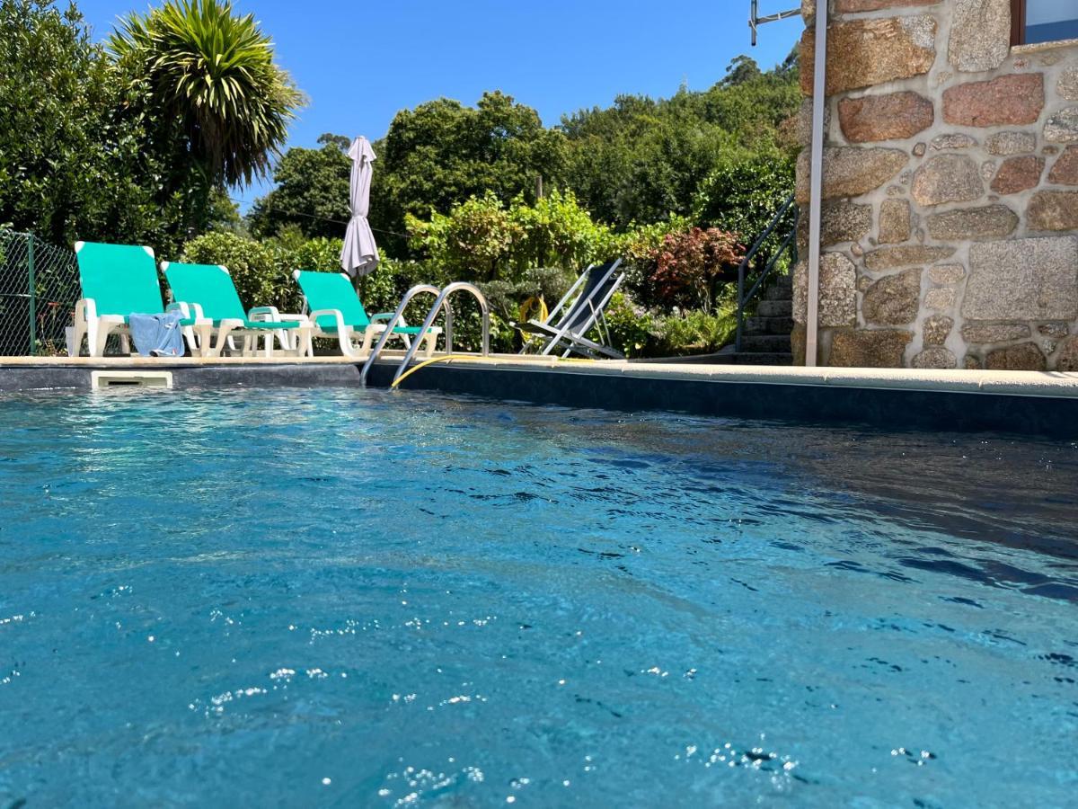 Casa Da Lage - T1 Com Piscina Privada - Geres 吉尔斯 外观 照片